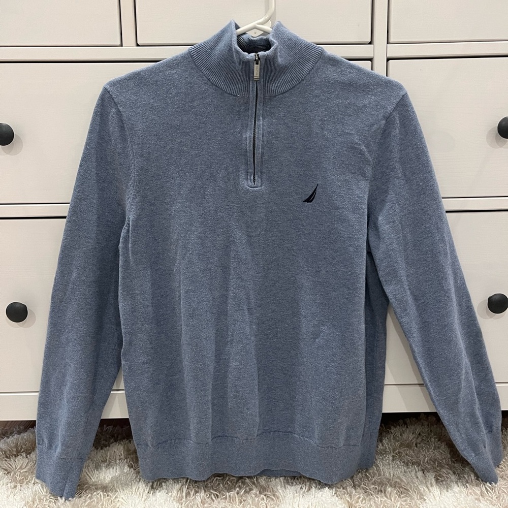 Nautica Quarter-Zip Men’s Sweater Size S